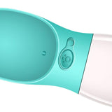 Maxbell Maxbell Portable Travel Pet Dog Leakproof Water Bottle Drinking Bowl Feeder  Blue