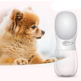 Maxbell Maxbell Portable Travel Pet Dog Leakproof Water Bottle Drinking Bowl Feeder  Blue