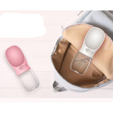 Maxbell Maxbell Portable Travel Pet Dog Leakproof Water Bottle Drinking Bowl Feeder  Blue