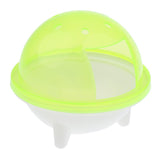 Maxbell Maxbell UFO Hamster Gerbille Pet Bathroom Cage Bath Sand Shovel Toy Toilet Yellow