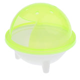 Maxbell Maxbell UFO Hamster Gerbille Pet Bathroom Cage Bath Sand Shovel Toy Toilet Yellow