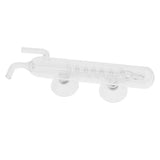 Maxbell Maxbell Glass Aquarium Tank CO2 Diffuser Bubble Counter With Suction Cup Spiral