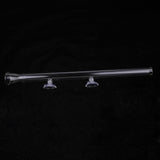 Maxbell 2 PCS Aquarium Glass Shrimp Feeding Tube Food Dish Pipe Holder 400,300mm
