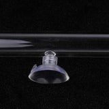 Maxbell 2 PCS Aquarium Glass Shrimp Feeding Tube Food Dish Pipe Holder 400,300mm