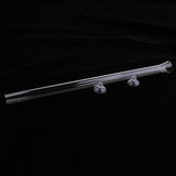 Maxbell 2 PCS Aquarium Glass Shrimp Feeding Tube Food Dish Pipe Holder 400,300mm