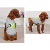 Maxbell Maxbell Summer Pet Dog Puppy Cat Clothes Cotton Vest T Shirt Tops Pet Apparel 6# XS