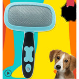 Maxbell 2Pack Pet Dog Cat Grooming Slicker Brush Comb Tool 360 Rotating Massage Comb