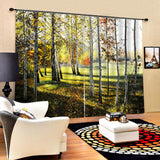 Maxbell 1 Pair Thermal Insulated Blackout Window Curtain Panel Birch - Aladdin Shoppers