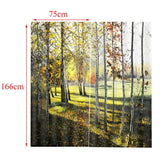 Maxbell 1 Pair Thermal Insulated Blackout Window Curtain Panel Birch - Aladdin Shoppers