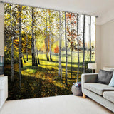 Maxbell 1 Pair Thermal Insulated Blackout Window Curtain Panel Birch - Aladdin Shoppers