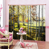 Maxbell 1 Pair Thermal Insulated Blackout Window Curtain Panel Birch - Aladdin Shoppers