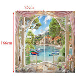 Maxbell 1 Pair Thermal Insulated Blackout Window Curtain Panel Balcony - Aladdin Shoppers