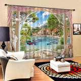 Maxbell 1 Pair Thermal Insulated Blackout Window Curtain Panel Balcony - Aladdin Shoppers