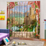 Maxbell 1 Pair Thermal Insulated Blackout Window Curtain Panel Balcony - Aladdin Shoppers