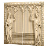 Maxbell 1 Pair Thermal Insulated Blackout Window Curtain Panel Goddess - Aladdin Shoppers