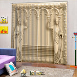 Maxbell 1 Pair Thermal Insulated Blackout Window Curtain Panel Goddess - Aladdin Shoppers