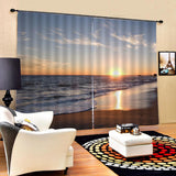 Maxbell 1 Pair Thermal Insulated Blackout Window Curtain Panel Sunrise 1 - Aladdin Shoppers
