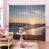 Maxbell 1 Pair Thermal Insulated Blackout Window Curtain Panel Sunrise 1 - Aladdin Shoppers
