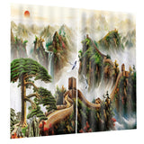 Maxbell 1 Pair Thermal Insulated Blackout Window Curtain Panel Great Wall - Aladdin Shoppers