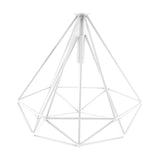 Maxbell 2Pcs Geometric Diamond Ceiling Pendant Light Shade Lampshades Cover Inside