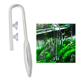 Maxbell 2Pcs Aquarium Tank Outlet Glass Lily Pipe Outflow Water Filter Pipe 13mm