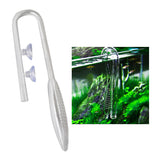 Maxbell 2Pcs Aquarium Tank Outlet Glass Lily Pipe Outflow Water Filter Pipe 13mm