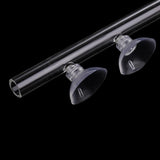 Maxbell 2Pcs Aquarium Tank Outlet Glass Lily Pipe Outflow Water Filter Pipe 13mm