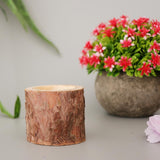 35pcs Natural Tree Stump Wooden Candle Holder Tea Light Candlelight 5cm