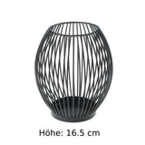 Maxbell 2 pcs Iron Wire Tea Light Candle Case Home Garden Ornament Creative Art Gift