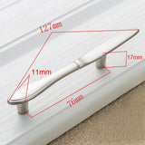 Modern Cutlery Cabinet Knob Drawer Door Pull Handle 76mm Hole Pitch Knives