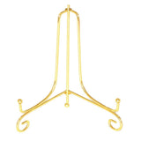 Maxbell 2Pcs  Iron Display Easel China Bowl Plate Display Rack Holder 8inch