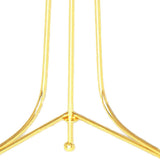 Maxbell 2Pcs Iron Display Easel China Bowl Plate Tabletop Display Rack Holder 7inch