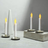 Maxbell 10 Pieces 165mm Tall Electric LED Candle Flameless Candle for Party Decor A