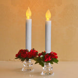 Maxbell 10 Pieces 165mm Tall Electric LED Candle Flameless Candle for Party Decor A