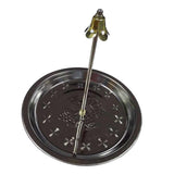 Maxbell 2Pcs Adjustable Incense Holder Burner Plate For Sandalwood Coil