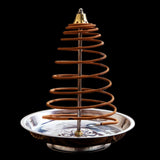 Maxbell 2Pcs Adjustable Incense Holder Burner Plate For Sandalwood Coil