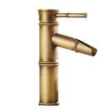 Maxbell Antique Bamboo Vessel Sink Bathroom Faucet Lavatory Mixer Tap B