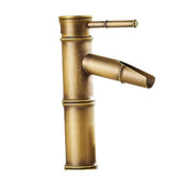 Maxbell Antique Bamboo Vessel Sink Bathroom Faucet Lavatory Mixer Tap B - Aladdin Shoppers