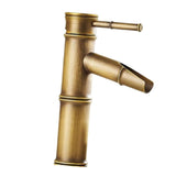 Maxbell Antique Bamboo Vessel Sink Bathroom Faucet Lavatory Mixer Tap D with hose - Aladdin Shoppers