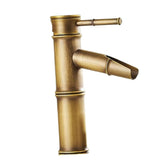 Maxbell Antique Bamboo Vessel Sink Bathroom Faucet Lavatory Mixer Tap D with hose - Aladdin Shoppers