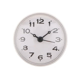 3pcs Silicone Waterproof Kitchen Bathroom Bath Shower Suction Cup Clock