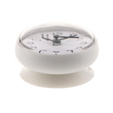 3pcs Silicone Waterproof Kitchen Bathroom Bath Shower Suction Cup Clock