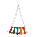 Maxbell Maxbell Pet Supplies Bird Parrot Chew Toys Swing Stand Perch Cage Hanging Toys #17