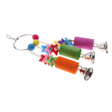 Maxbell Maxbell Hanging Chew Toy Parrot Chewing Toy with a Bell Teeth Care Treat and Chew ##13