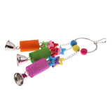 Maxbell Maxbell Hanging Chew Toy Parrot Chewing Toy with a Bell Teeth Care Treat and Chew ##13