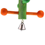 Maxbell Maxbell Hanging Chew Toy Parrot Chewing Toy with a Bell Teeth Care Treat and Chew ##15