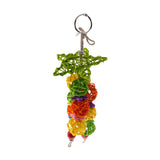 Maxbell Maxbell Hanging Chew Toy Parrot Chewing Toy with a Bell Teeth Care Treat and Chew ##16