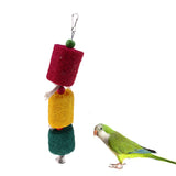 Maxbell Maxbell Hanging Chew Toy Parrot Chewing Toy with a Bell Teeth Care Treat and Chew ##20