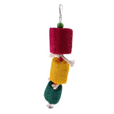 Maxbell Maxbell Hanging Chew Toy Parrot Chewing Toy with a Bell Teeth Care Treat and Chew ##20