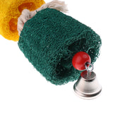 Maxbell Maxbell Hanging Chew Toy Parrot Chewing Toy with a Bell Teeth Care Treat and Chew ##20